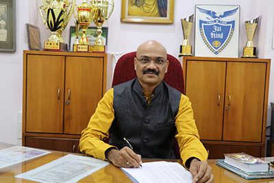 The Principal : Prof Dr. Vijay Dabholkar